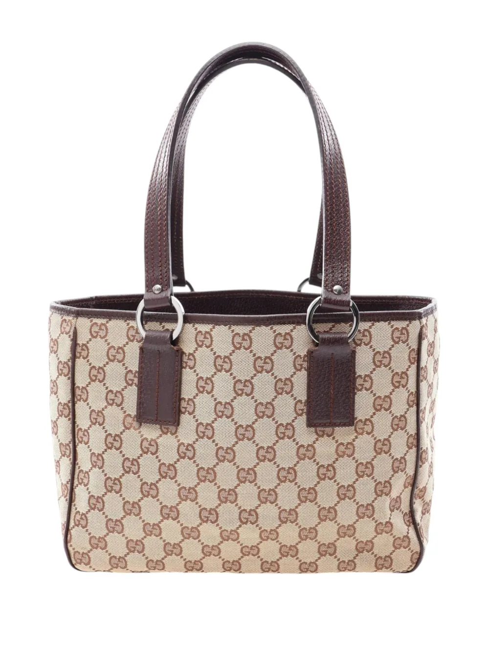 Gucci Pre-Owned 1990-2015 GG Canvas tote bag - Toni neutri