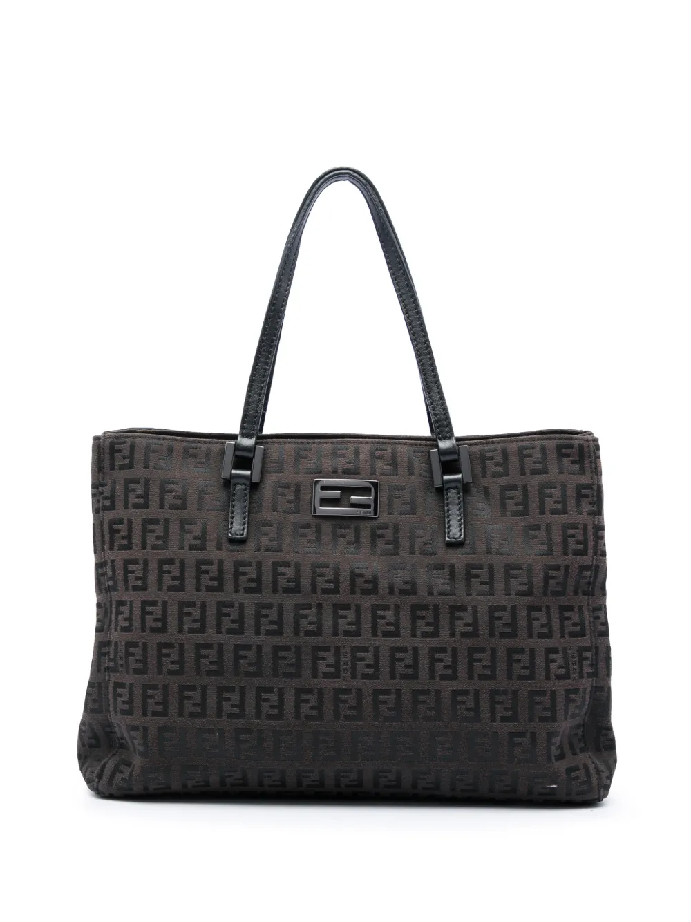 Fendi Pre-Owned 2000-2010 Zucchino Canvas tote bag - Marrone