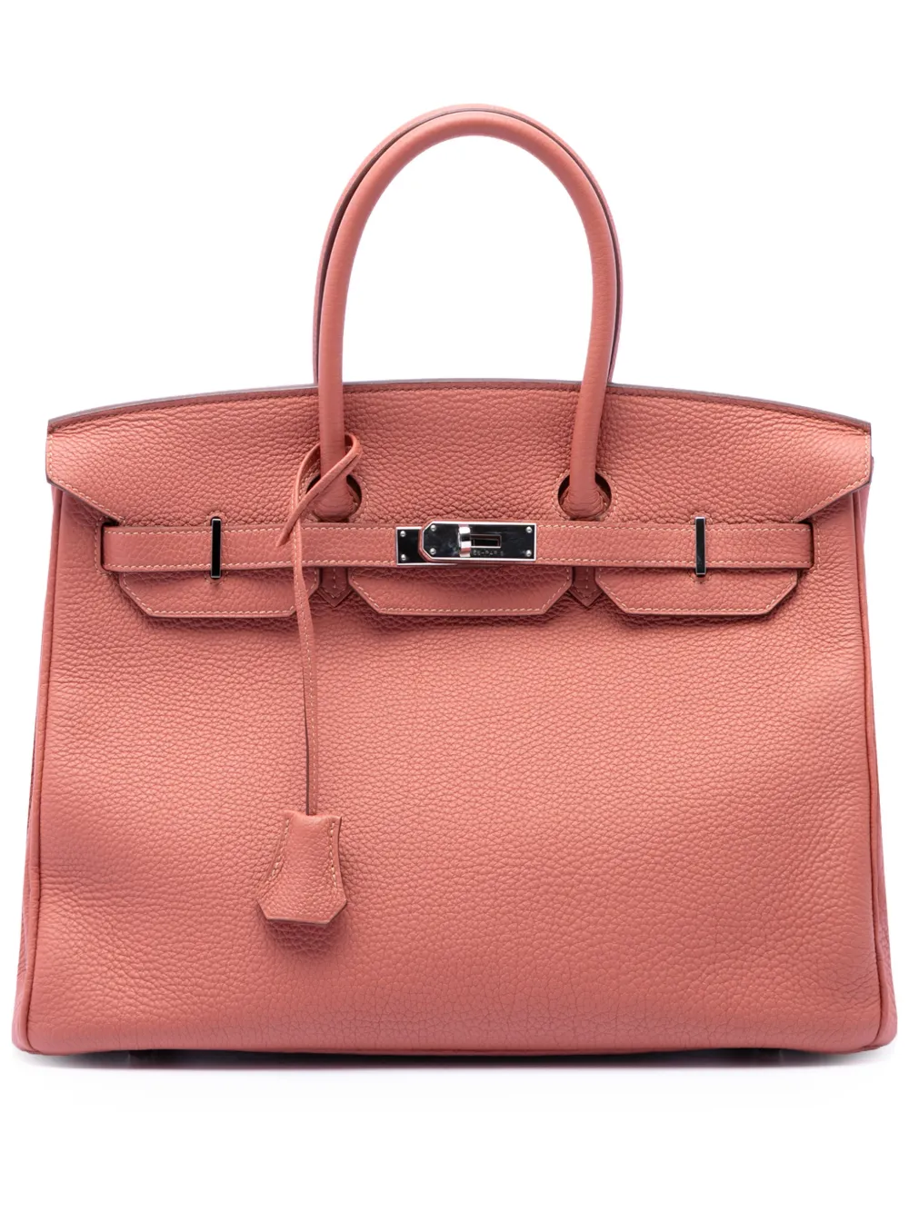 Hermès Pre-Owned 2013 Togo Birkin Retourne 35 handbag - Rosa