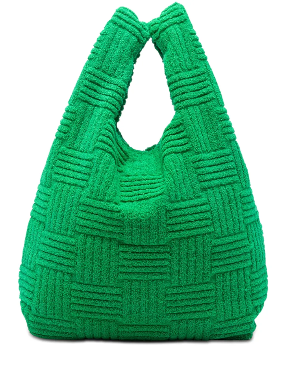 Bottega Veneta Pre-Owned 2012-2026 Terry Cloth Shopping tote bag - Verde