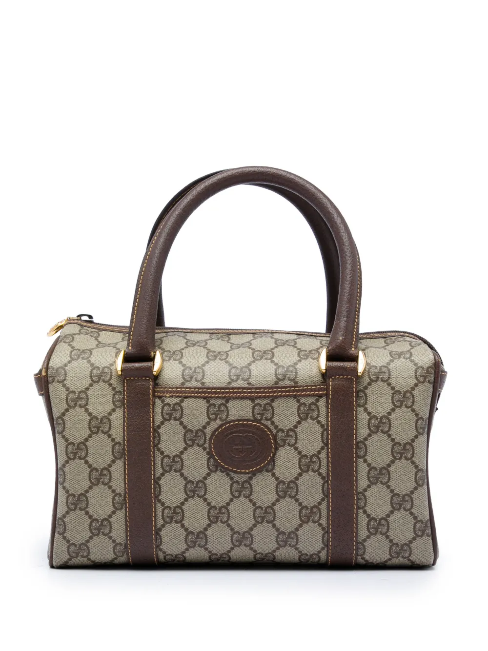Gucci Pre-Owned 20th Century GG Supreme boston bag - Toni neutri