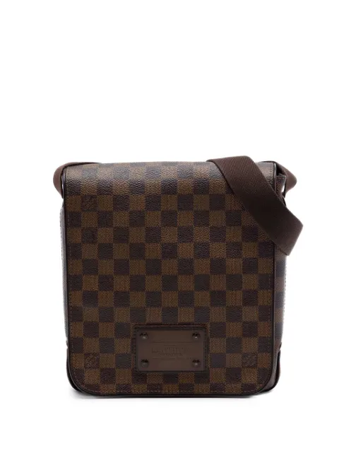 Louis Vuitton Pre-Owned 2010 Damier Ebene Brooklyn PM crossbody bag