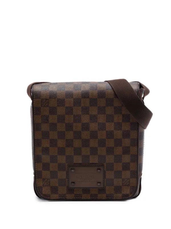 Louis Vuitton Pre-Owned 2010s ダミエ エベヌ ブルックリン PM 