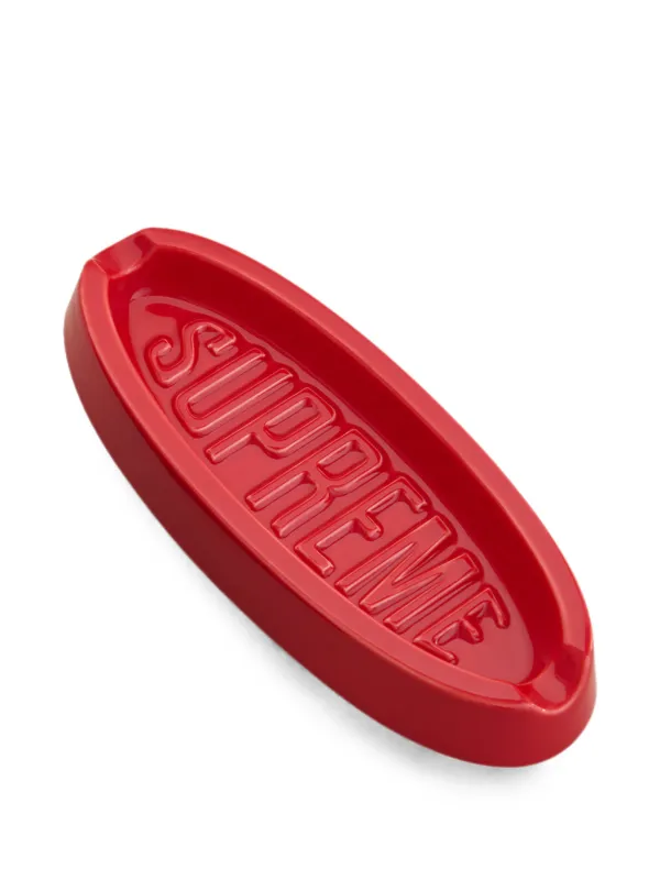 小物入れ Supreme Oval Tray RED Supreme logo-embossed Oval Tray | Red | FARFETCH