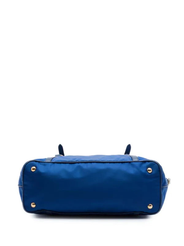 Prada Pre-Owned 2010-2026 サフィアーノトリム テスート ジップ