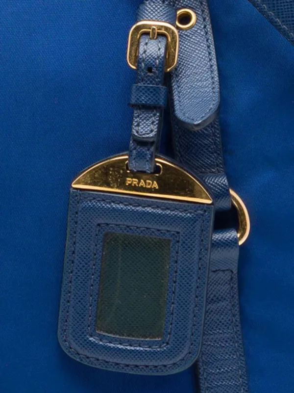 Prada Pre-Owned 2010-2026 サフィアーノトリム テスート ジップ