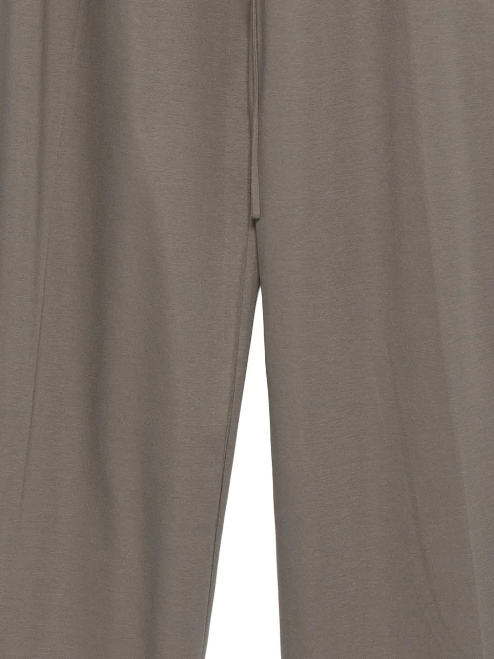 RUOHAN Broek met elastisch trekkoord Grijs