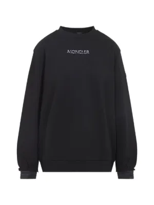 Moncler crew-neck Sweatshirt | Black | FARFETCH