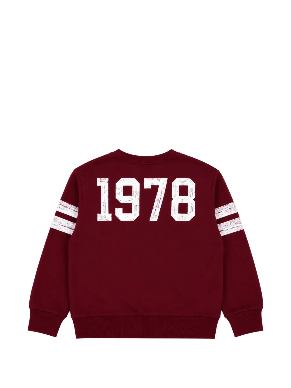 Diesel Kids Sweater met logoprint Rood