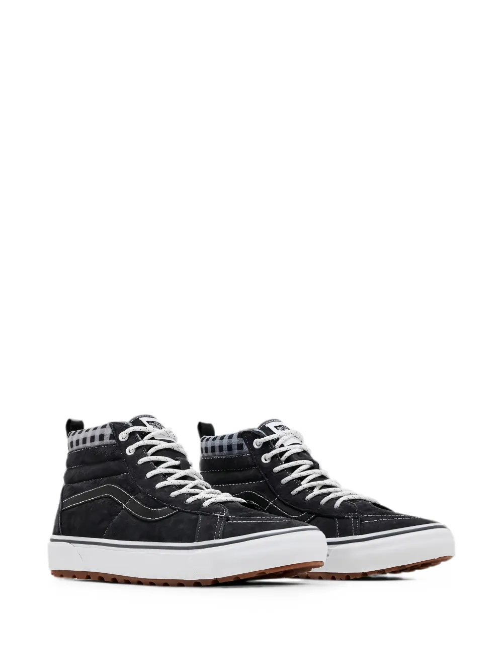 Vans Sk8-Hi MTE-1 geruite sneakers Zwart