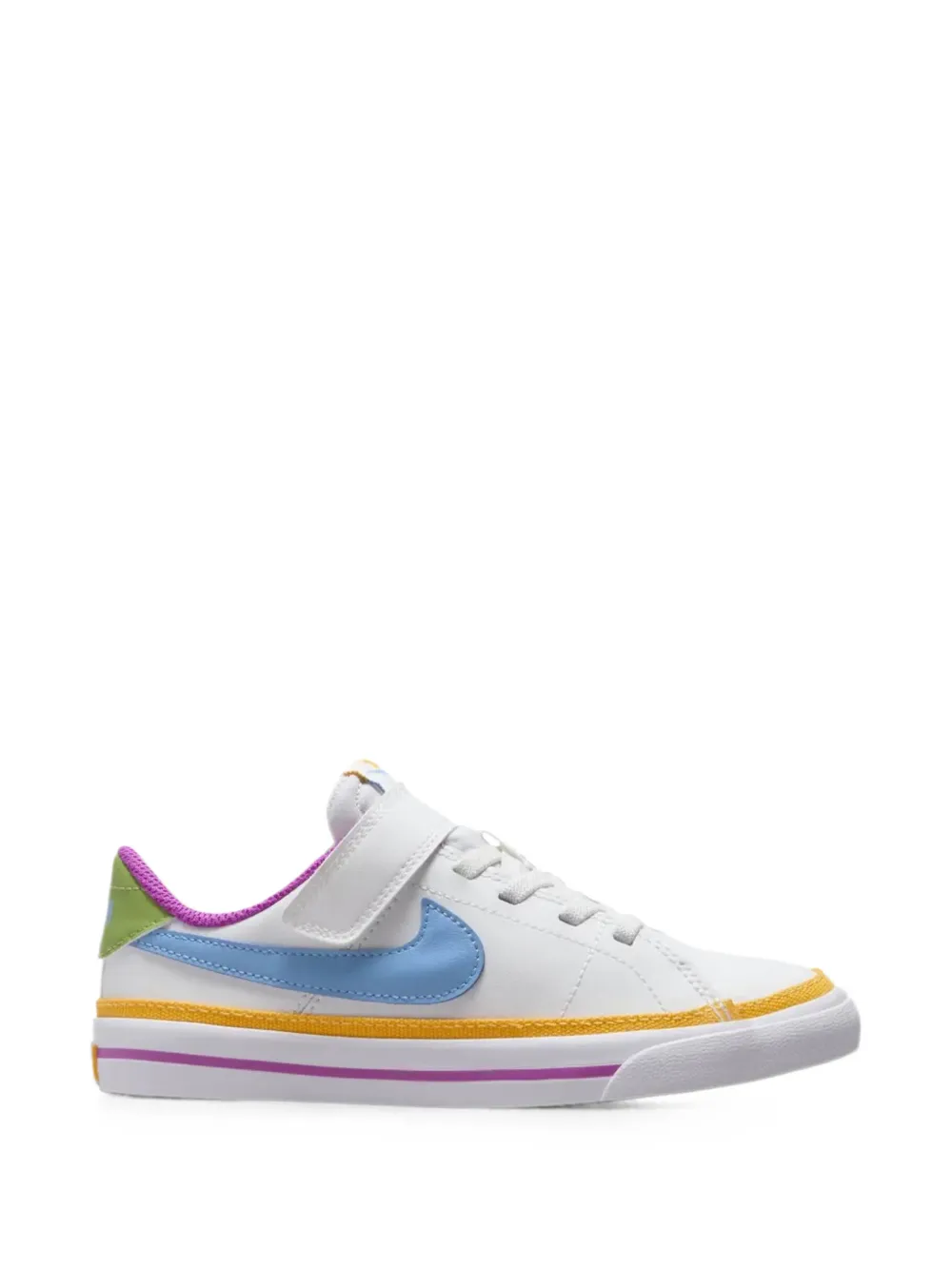 Nike Kids Court Legacy Lift touch-strap sneakers - Bianco