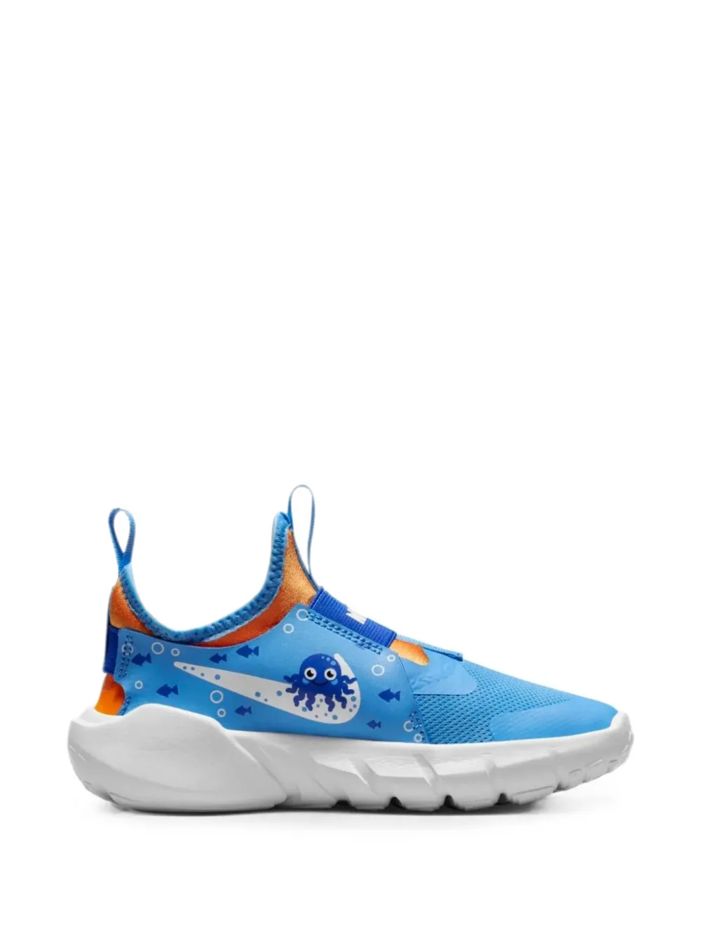 Nike Kids Lil Flex Runner 2 PS octopus-print sneakers - Blu