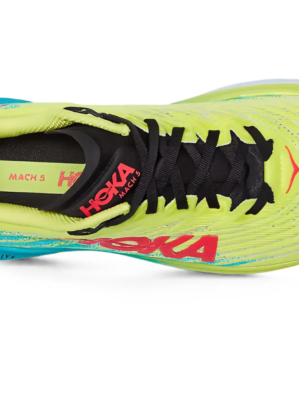 HOKA Mach 5 sneakers Geel