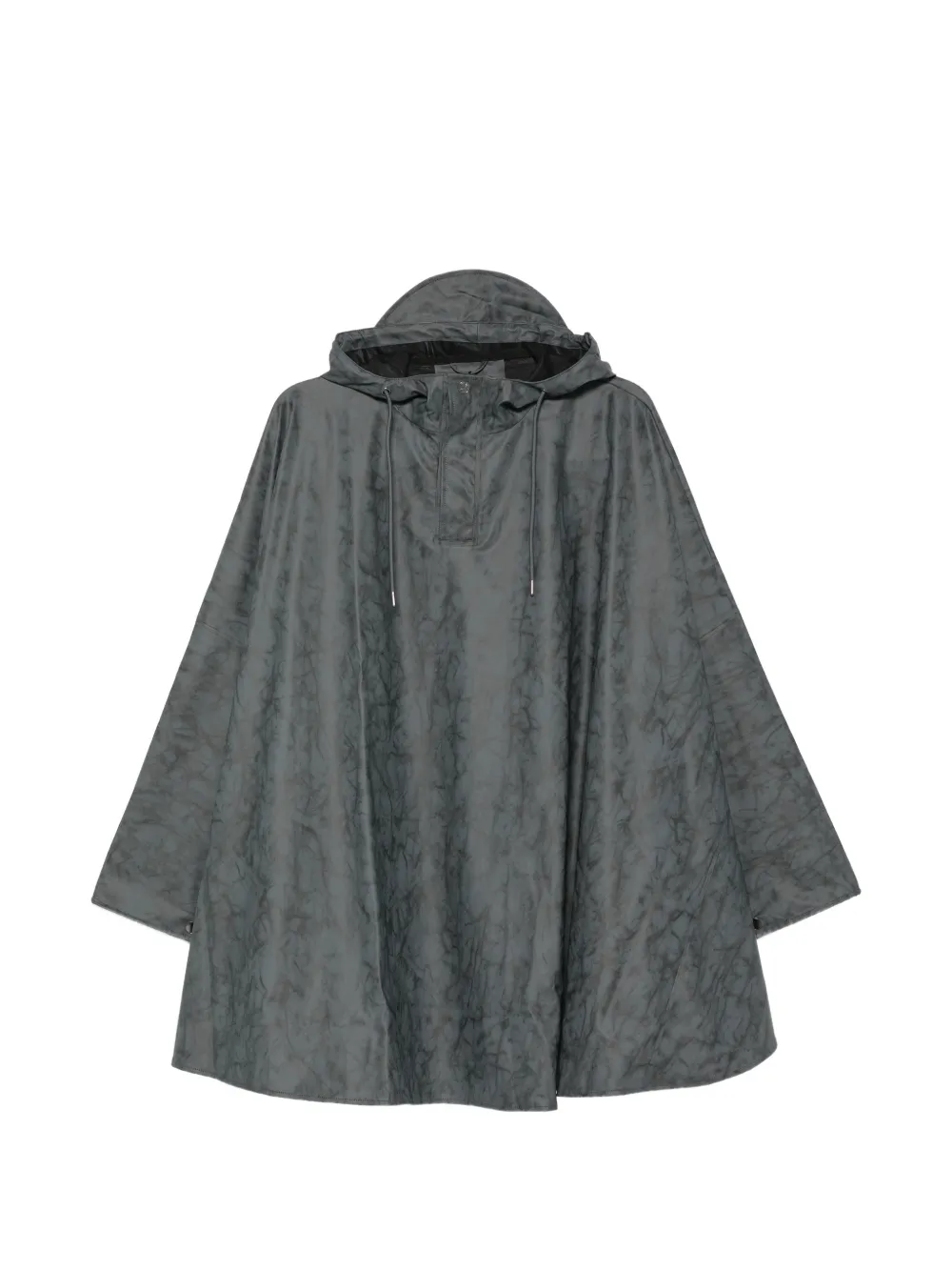 Rains Cape W3 Coat In Gray