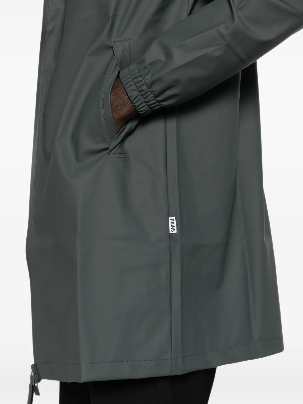Rains Storm Breaker jas met capuchon Grijs