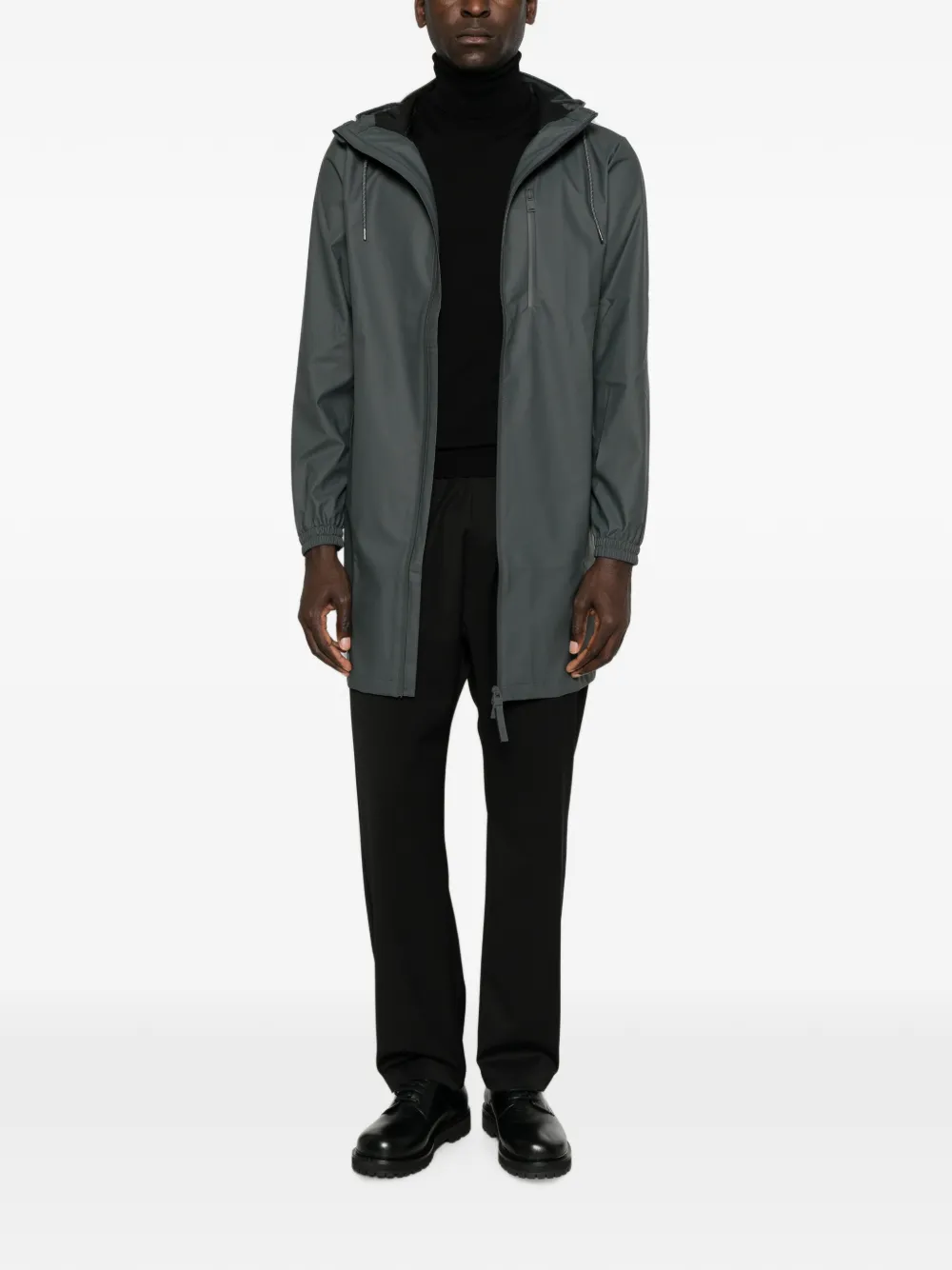 Rains Storm Breaker jas met capuchon Grijs