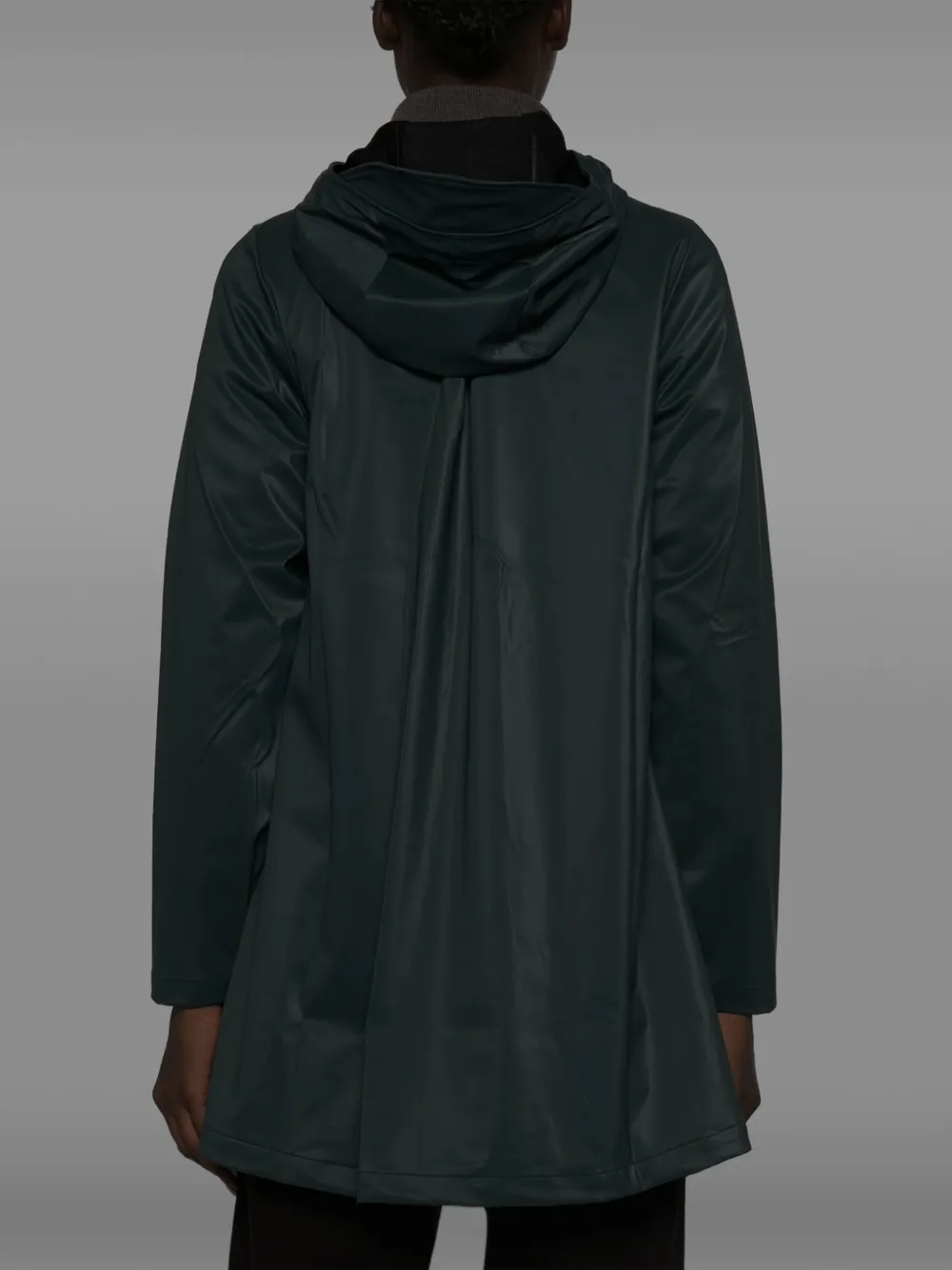 Rains Trenchcoat met A-lijn Groen