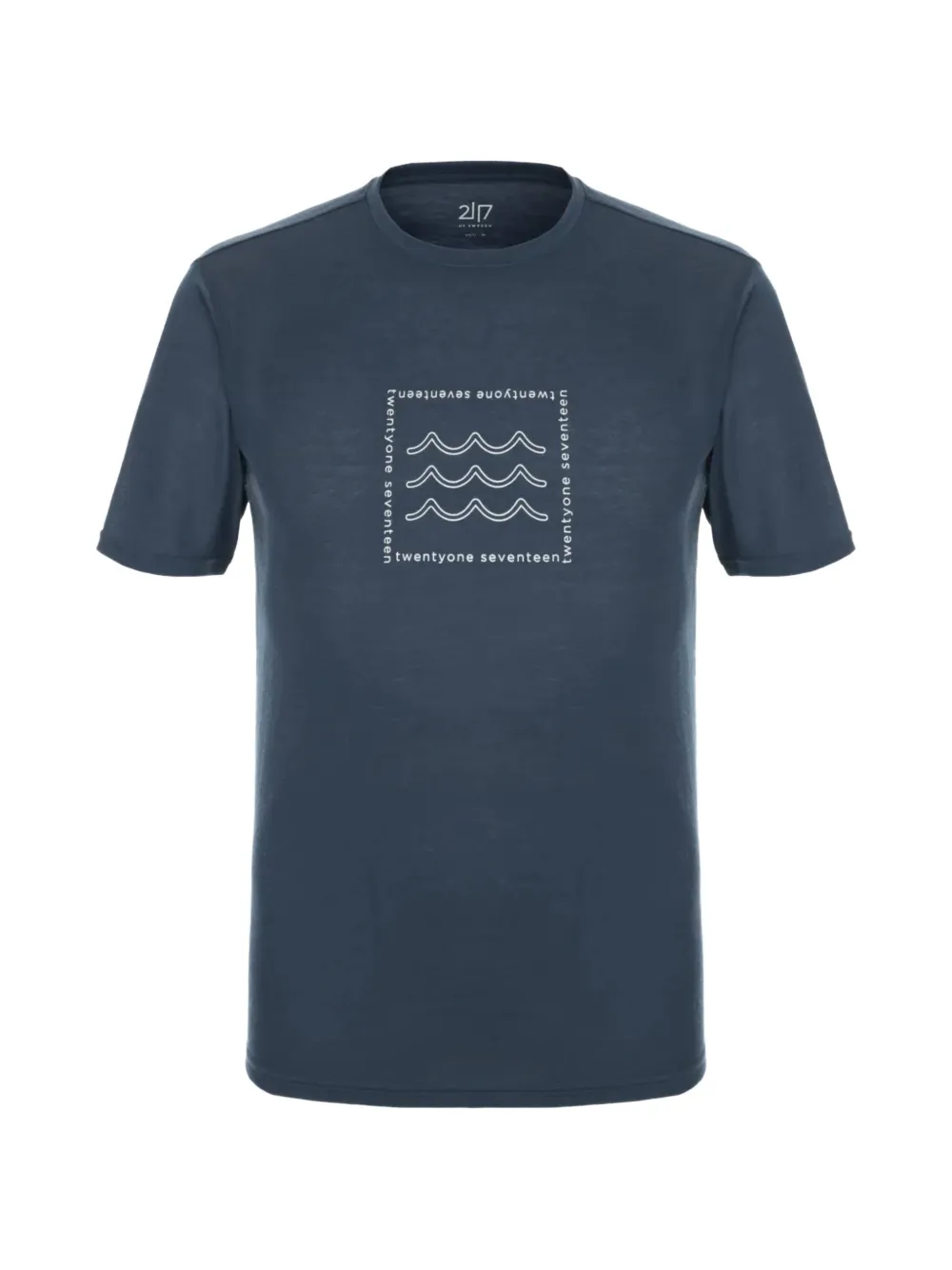 2117 of Sweden Tista graphic-print crew-neck T-shirt - Blau