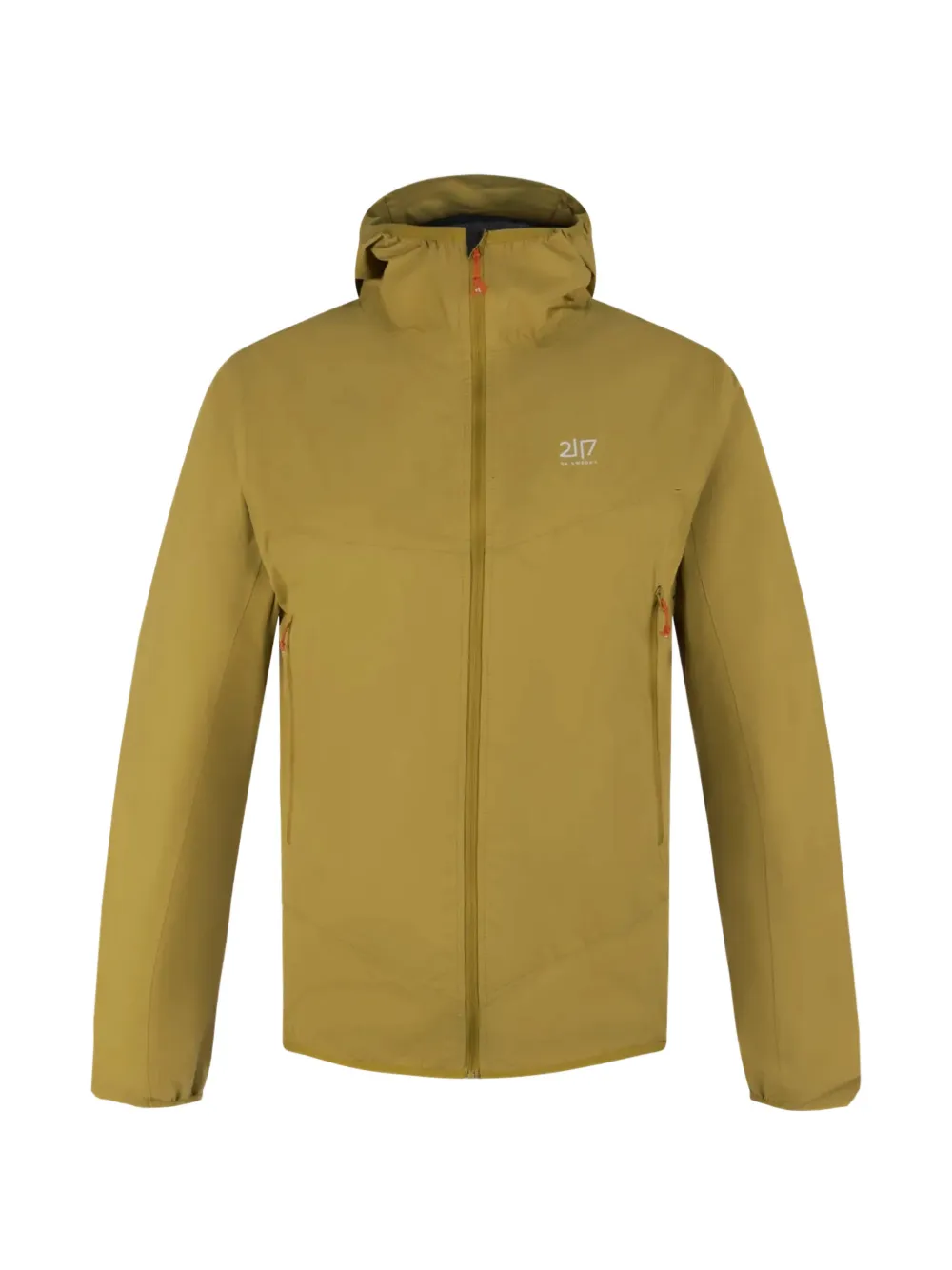 2117 of Sweden Jacks 2.5 layer hooded logo-print windproof jacket - Marrone