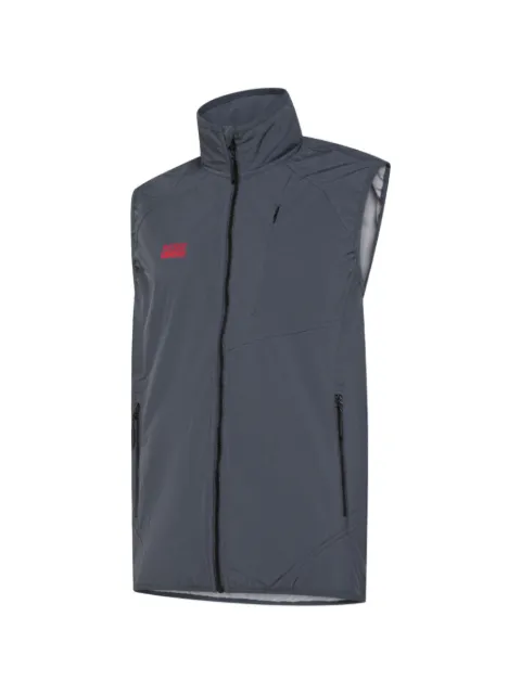AESSE Rio logo-print zip-up gilet