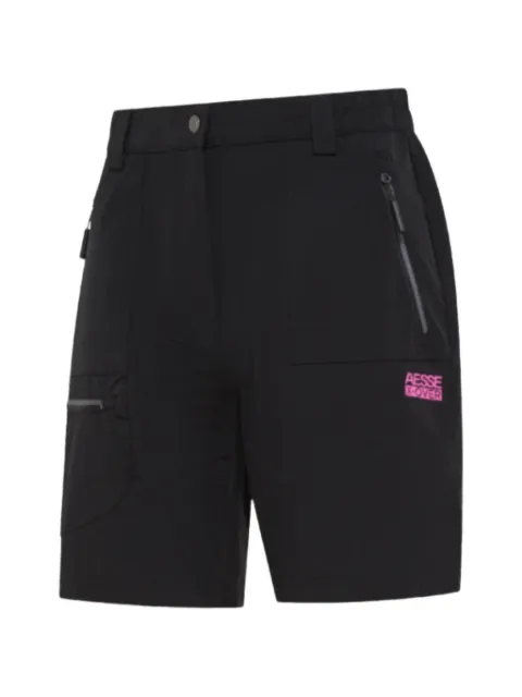 AESSE logo-print zip-pocket shorts