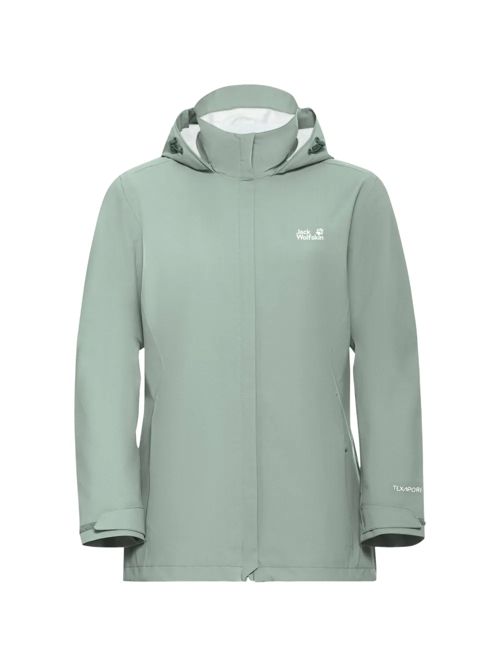 Jack Wolfskin Trailtime Hooded Jacket In Green