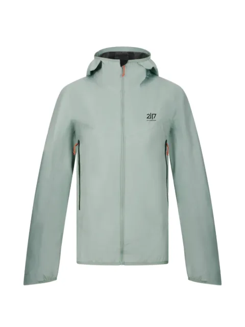 2117 of Sweden Jacks hooded logo-print jacket