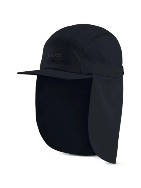 ODLO panelled neck-flap cap