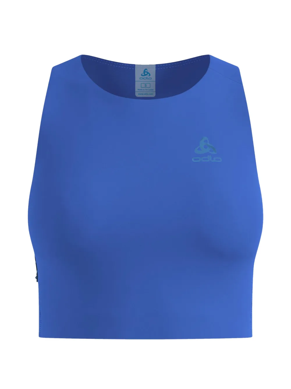 ODLO X-Alp Trail Cargo Running cropped-silhouette tank top - Blau
