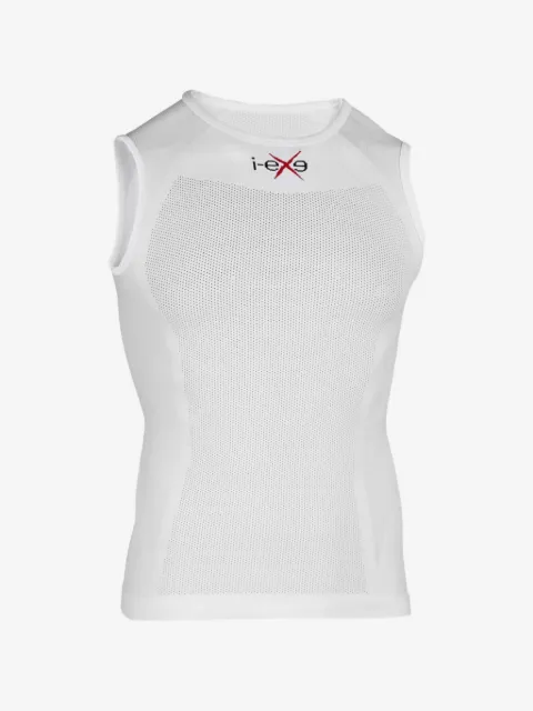 I-EXE perforated tank top