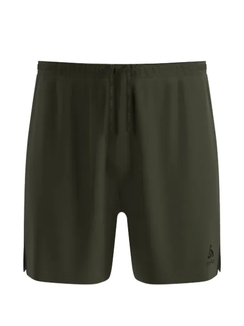 ODLO logo-print shorts