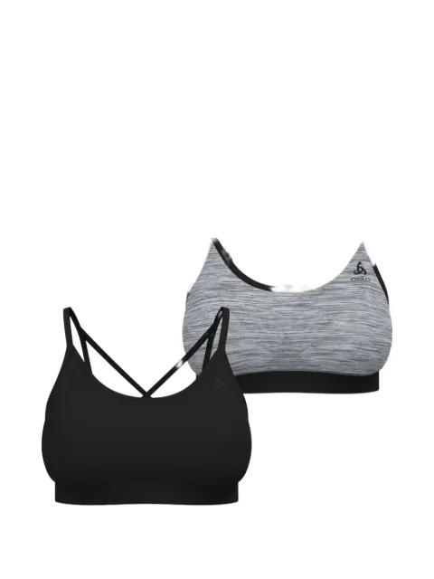 ODLO seamless cross-strap sports bra