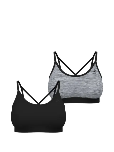 ODLO seamless cross-strap sports bra