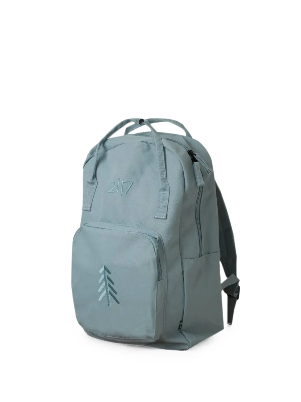 2117 of Sweden Stevik logo-embroidered backpack - Blu