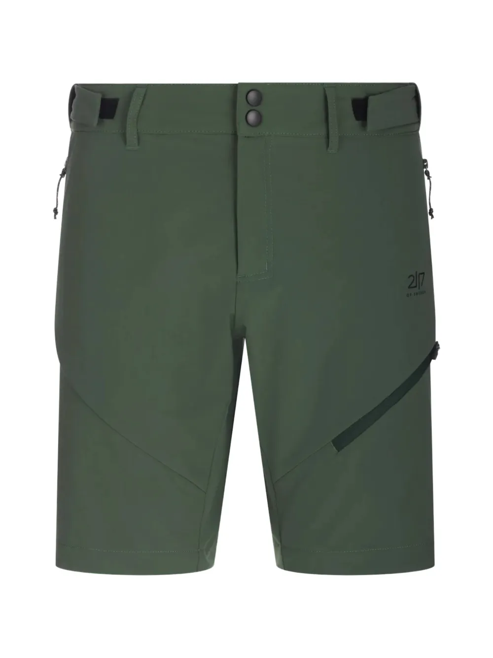 2117 of Sweden Sandhem logo-print shorts - Green