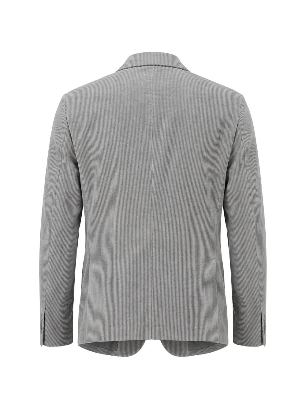 Lardini Roma ribfluwelen blazer met enkele rij knopen Grijs