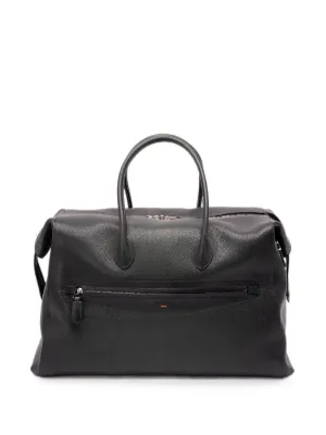 TOM FORD double-zip Leather Bowling Bag | Black | FARFETCH