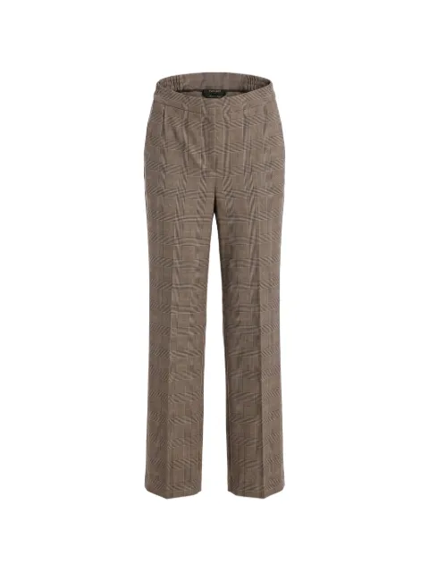 TWINSET pantalones con motivo de cuadros príncipe de Gales