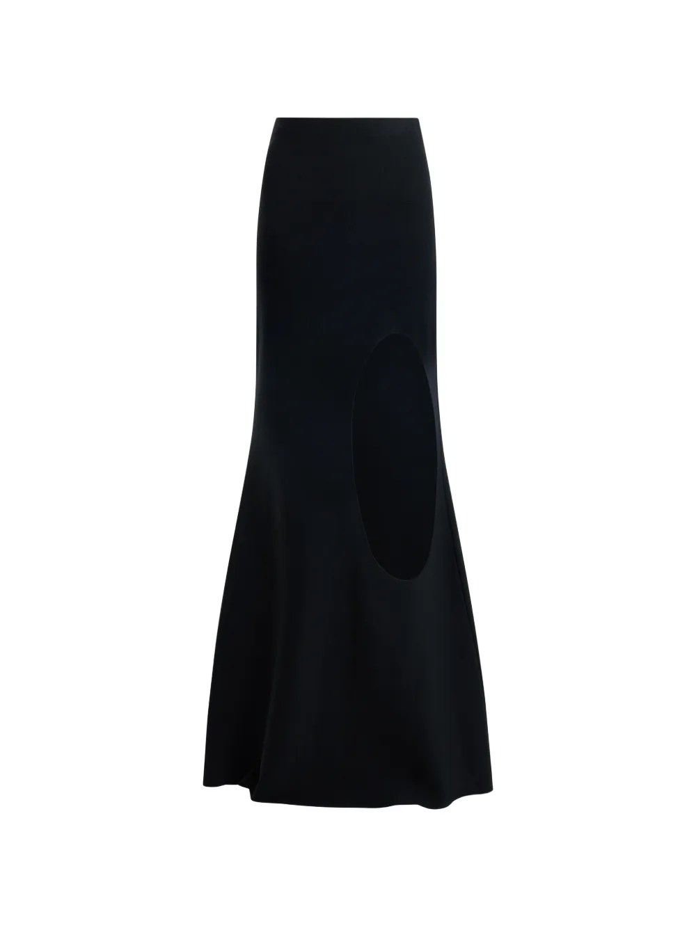 A.W.A.K.E. Mode cut-out flared maxi skirt