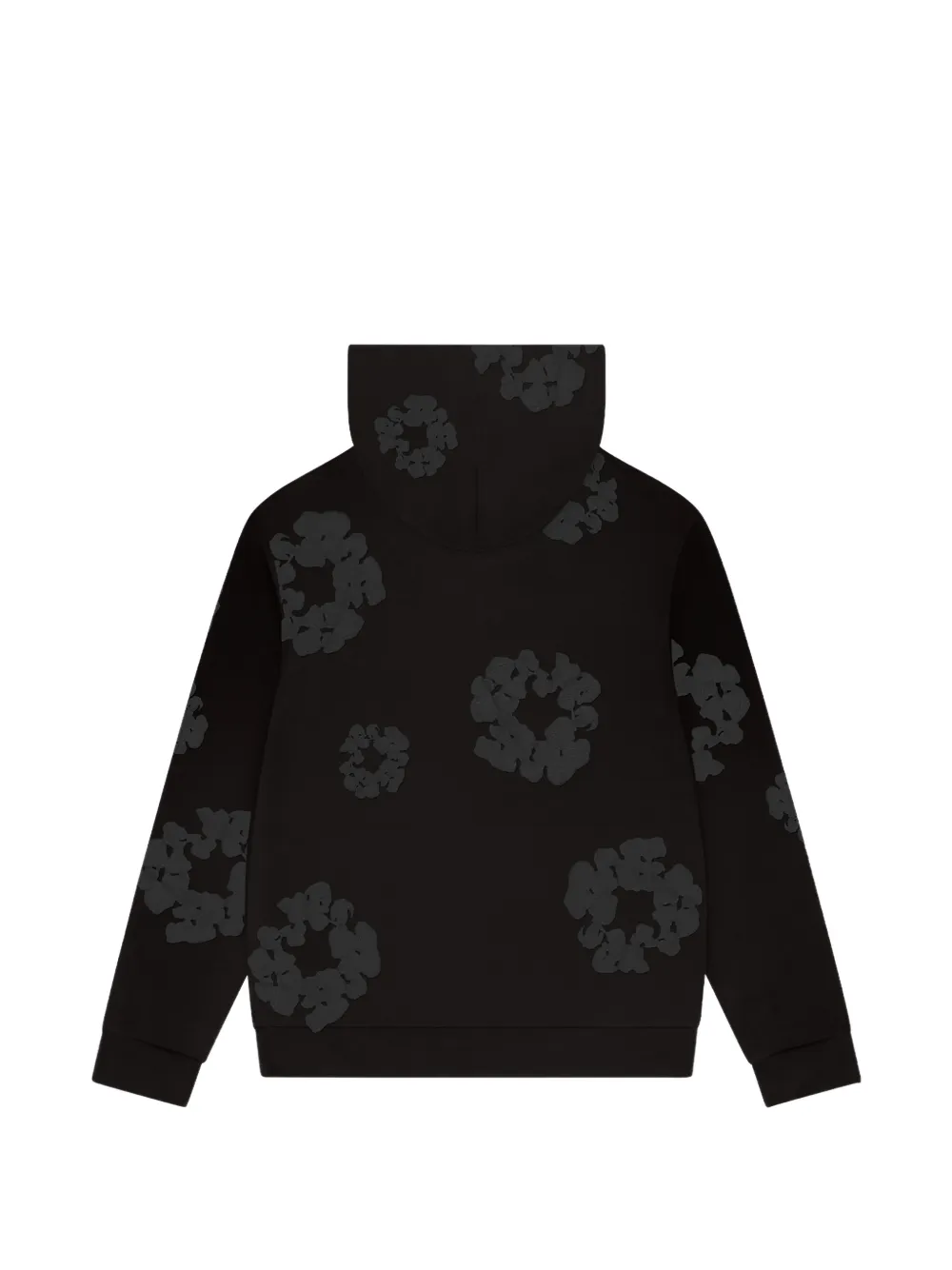 Denim Tears Hoodie met lange mouwen Zwart