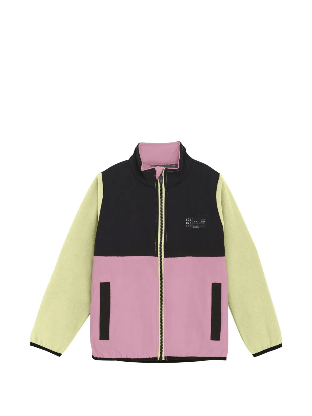 COLOR KIDS colour-block jacket - Rosa