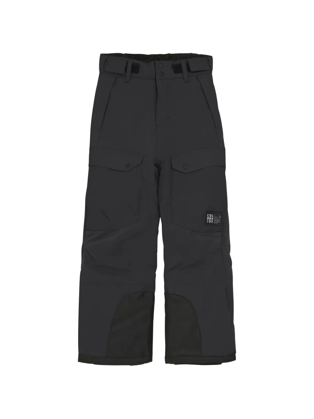 COLOR KIDS logo-patch cargo pants - Nero