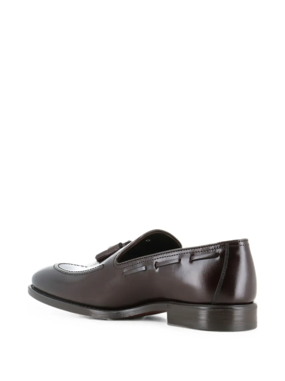 Henderson Baracco tassel leather loafers Bruin