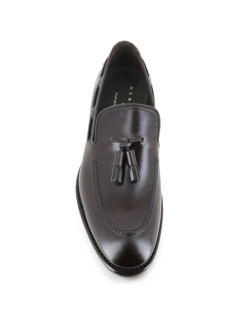 Henderson Baracco tassel leather loafers Bruin