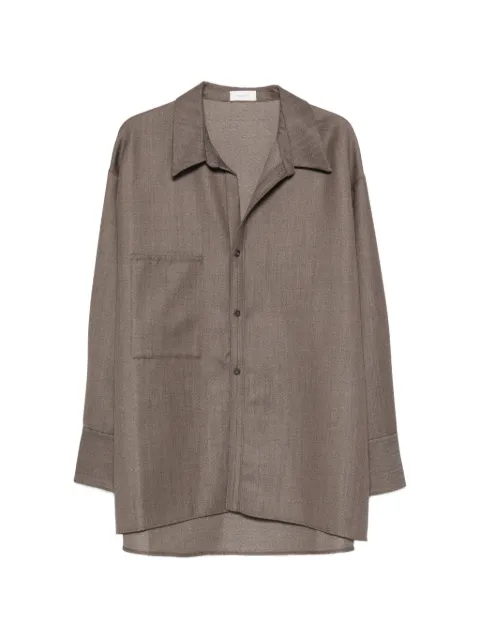 RUOHAN chest-pocket long-sleeve shirt