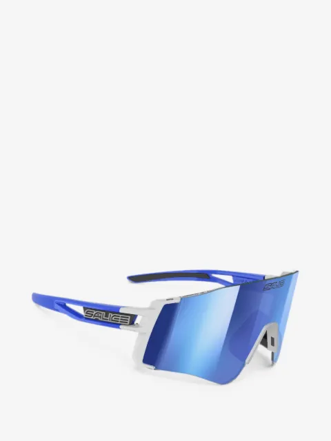 SALICE geometric-frame logo-plaque sunglasses