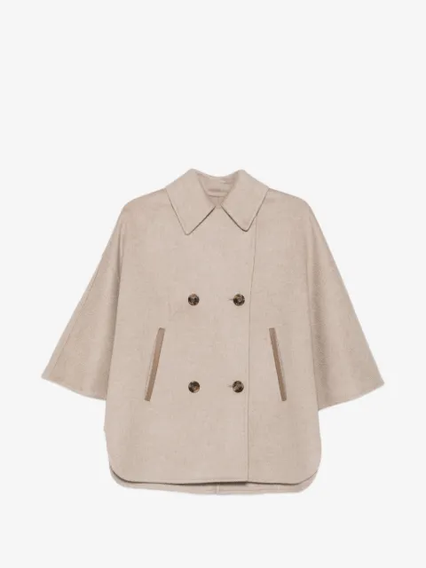 Max Mara capa con doble botonadura