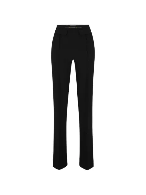 Elisabetta Franchi trousers in double layer stretch crêpe