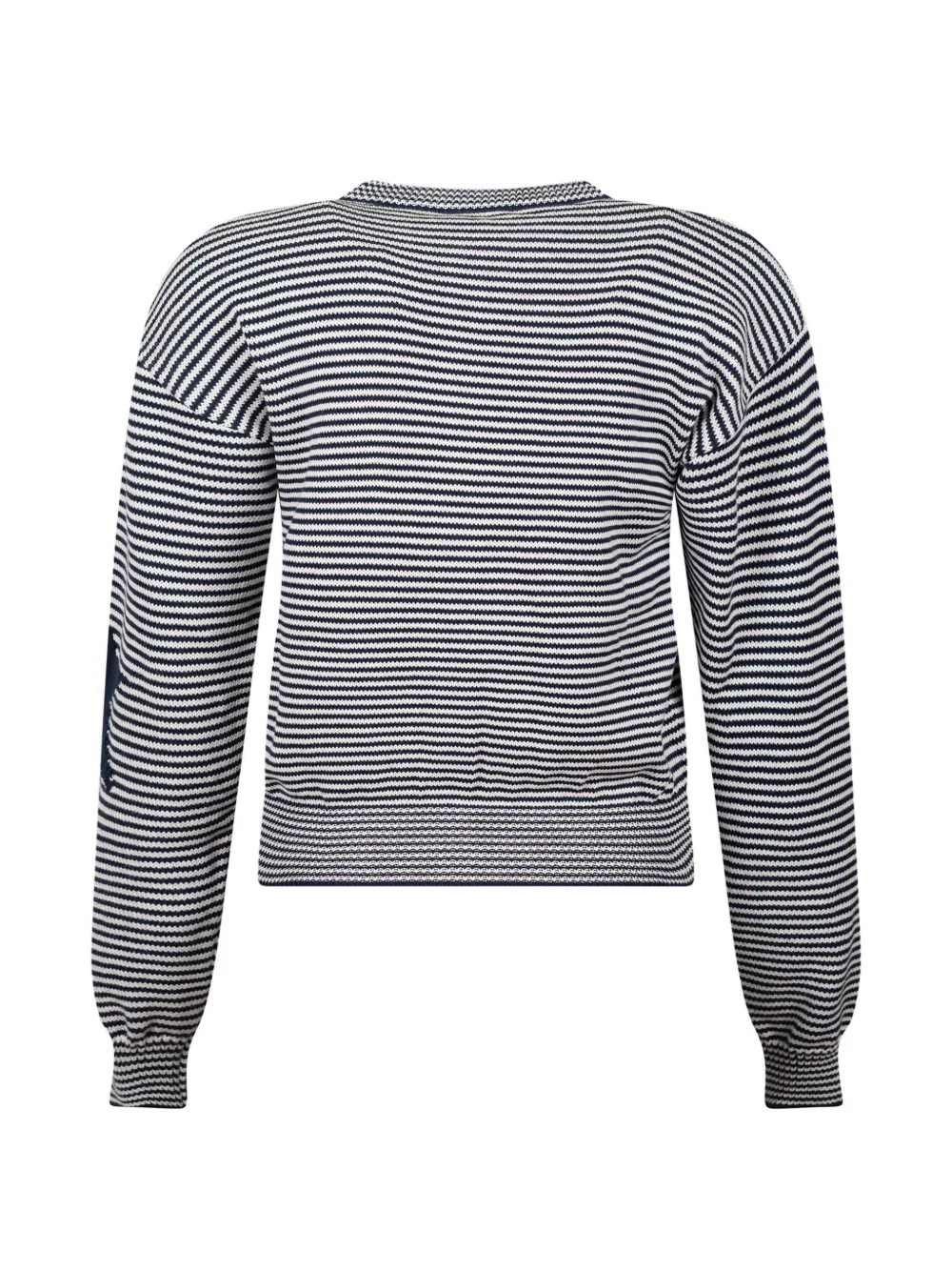 Weekend Max Mara Gestreept vest met patchdetail Blauw
