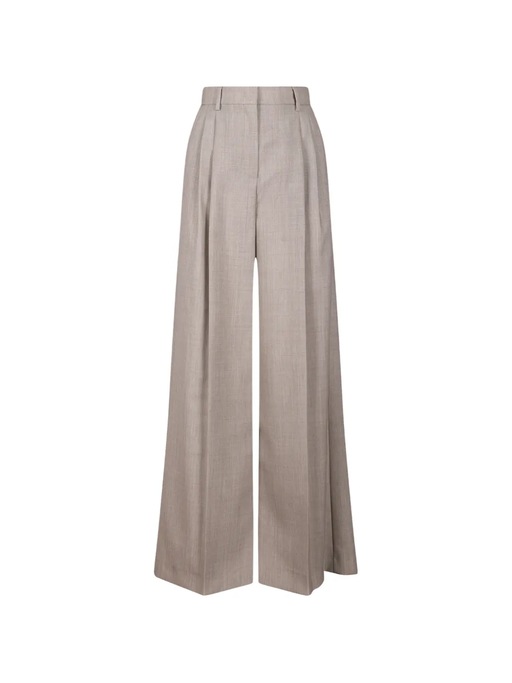 Weekend Max Mara pleated wide-leg trousers - Toni neutri